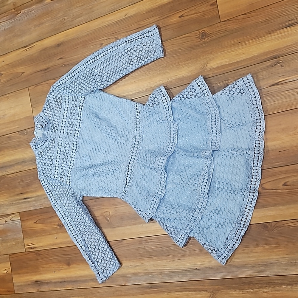 Pretty little thing baby blue dress
